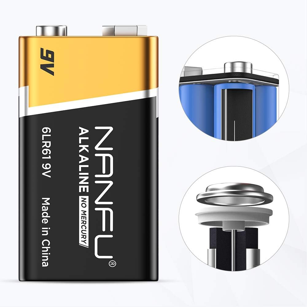 NANFU High Performance AAA Alkaline Batteries (20 Count), Ultra Power, Long Lasting for Household Devices …: Electronics