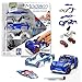 Modarri R1 Roadster Blue Toy Car | STEM Toys Educational Toy | Make a Model car - Design Your own Working Race Cars | Fun Building and Construction Toys for Kids | Girls and Boys Gifts Age 5-10