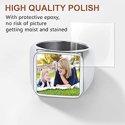 FindChic Customized Signet Photo Rings
