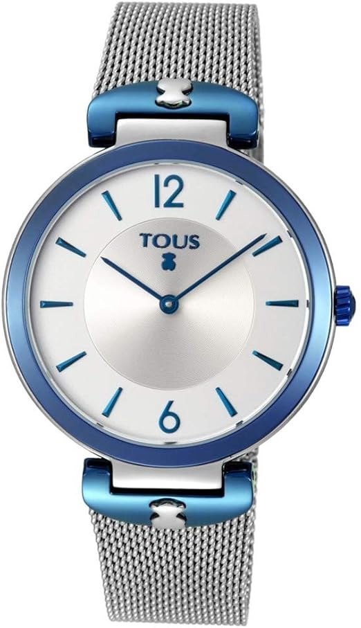 Reloj Tous S-Mesh Bicolor Acero/IP Azul 800350830: Amazon.es ...