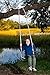 Swurfer Tree Swing, Swing Sets for Backyard, Outdoor Swing - Swingset Outdoor for Kids, Easy Installation, Maple Wood Swing, Heavy Duty Braided Rope, Weather Resistant, Up to 150lbs, Age 4 and Up
