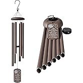 43" Large Wind Chimes for Outside Deep Tone, Memorial Wind Chimes for Loss of Loved one, Bereavement Sympathy Gifts in Memory of a Loved one, Outdoor Decor for Garden,Yard,Lawn & Patio