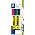 STAEDTLER 307-S BK5 Noris Handwriting Pen - Assorted Colours (Pack of 5)