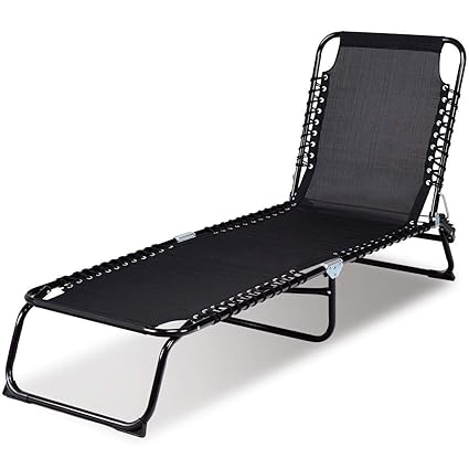Amazon Com Heize Best Price Black Folding Home Patio Chair