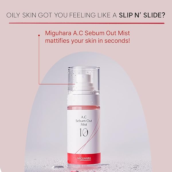 MIGUHARA A.C SEBUM OUT MIST | KOREAN SKINCARE MIST (60ML/2.02 FL. OZ.)