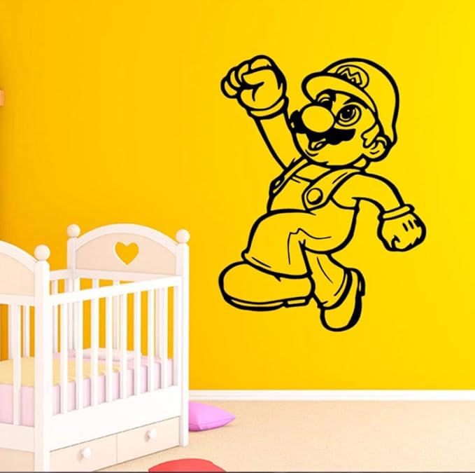 Pegatinas De Pared Calcomanías Jugar Juegos Exquisito Encantador Gamer