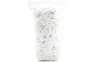 Harrisville Designs Friendly Loom | 10” PRO-Sized White Potholder Weaving Loops | Craft 2 Cotton Potholders