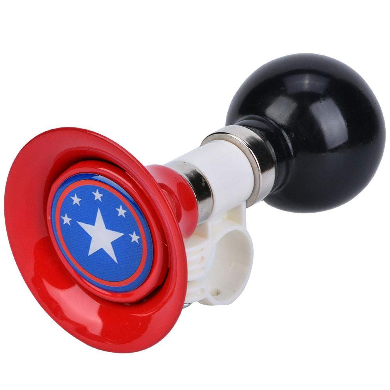 Fyearfly Bicycle Horn Bell, Metal Rubber Loud Children Bicycle Kids Bike Horn Warning Bell for Boys Girls Accessory(Red)