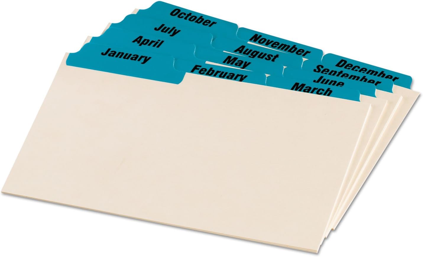 OXF04613 Laminated Tab Index Card Guides Office Products