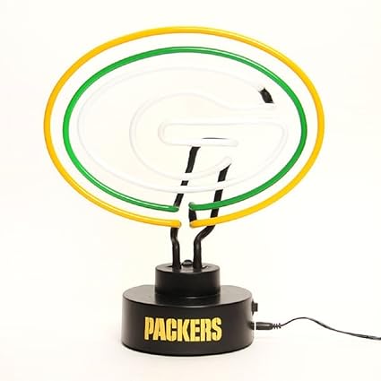 Amazoncom The Memory Company Nfl Packers Neon Lamp One