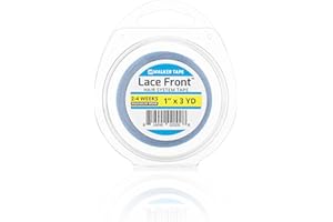 Walker Tape | Lace Front Hair System Tape | 1" inch x 3YD | Double Sided Walker Tape for Hair Pieces Toupee System Hair Exten