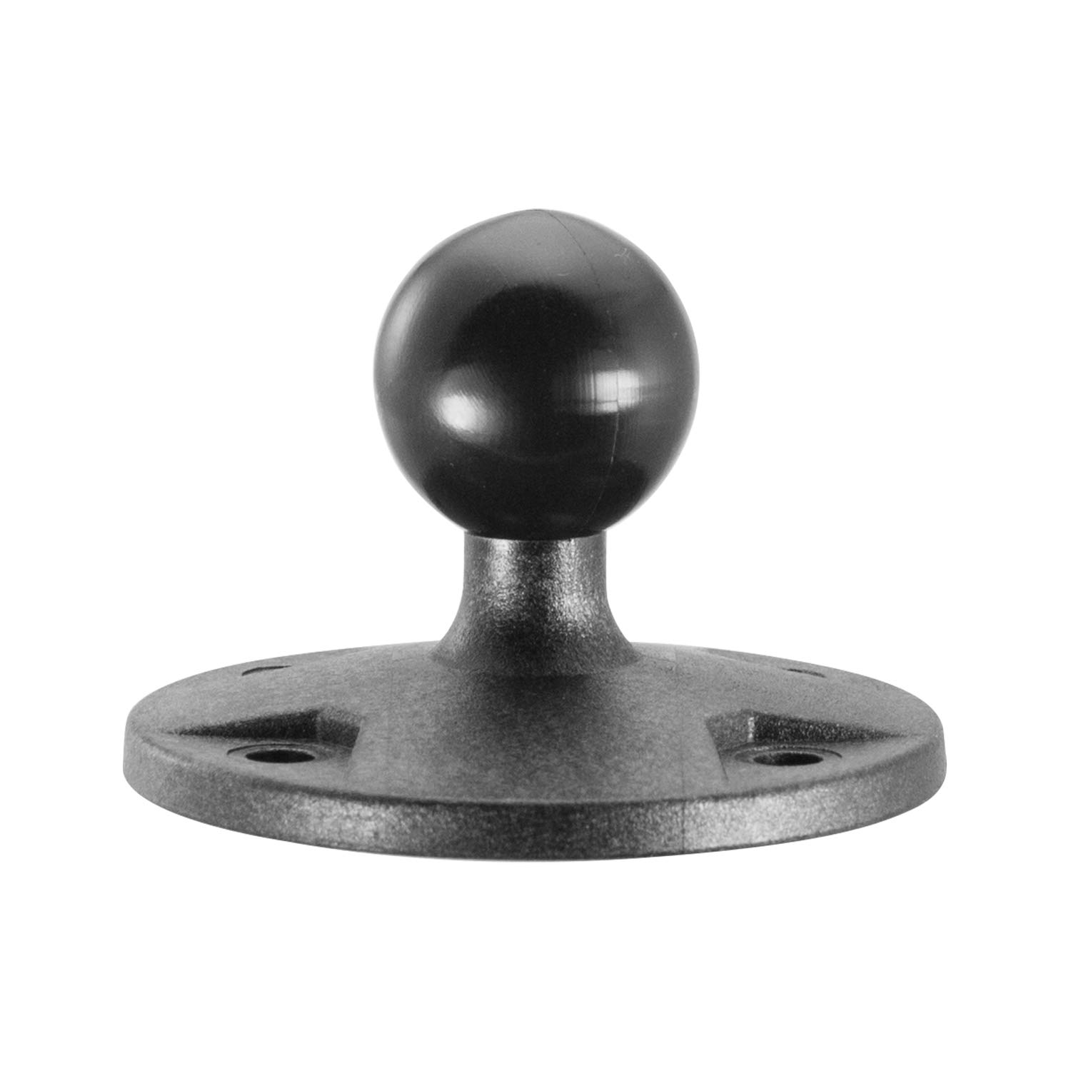 iBOLT 25mm / 1 inch Composite AMPS Round Adapter Plate for Industry Standard Dual Ball Socket mounting arms 23528