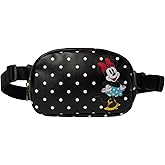 Womens Disney Belt Bag Crossbody Fanny Pack Waist Bag (Minnie Mouse Polka Dot)