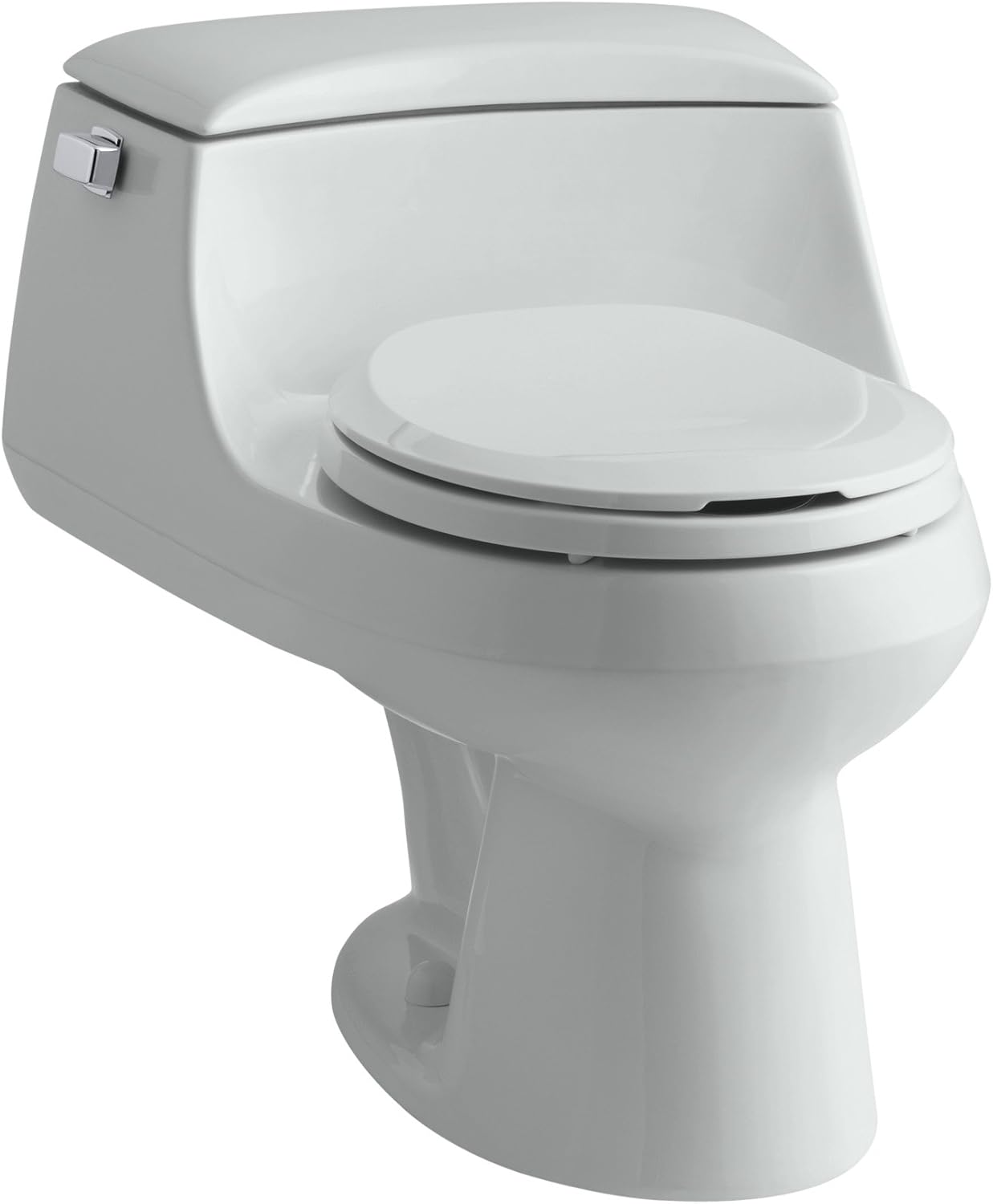 KOHLER K346795 San Raphael OnePiece RoundFront Toilet, Ice Grey