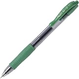 Pilot G207 Retractable Gel Rollerball 0.7 mm Tip Green view 2