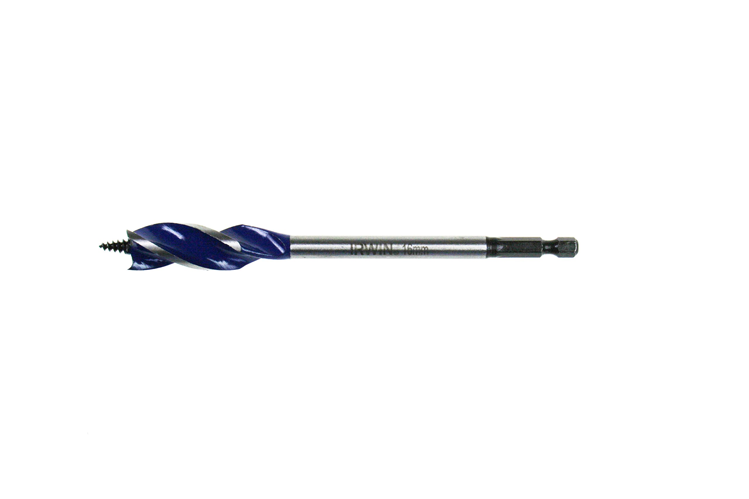 Irwin 10506620 6X-Speed Blue Groove Wood Drill Bit 16mm, IW10506620