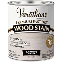 Varathane 297424 Premium Fast Dry Wood Stain, Quart, Antique White