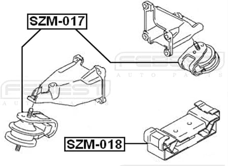 1172062g00 Febest Front Engine Mount For Suzuki Replacement Parts Shocks Struts Suspension Adpcosmetics Com