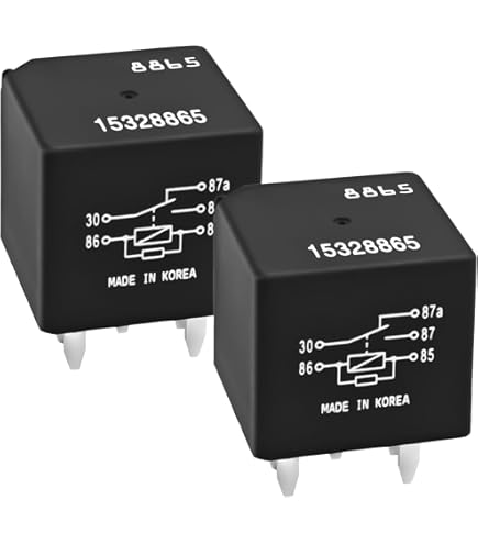 Amazon.com: Automotive Relay 15328864 (Pack of 2) – 12V 40A