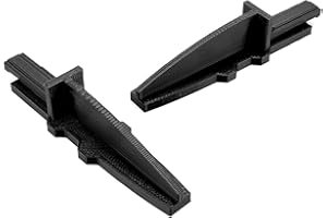 ODO LUCK 2PCS Black Replacement Feet for LASKO 20" Box Fan,Anti-tip Foot Set Accessory