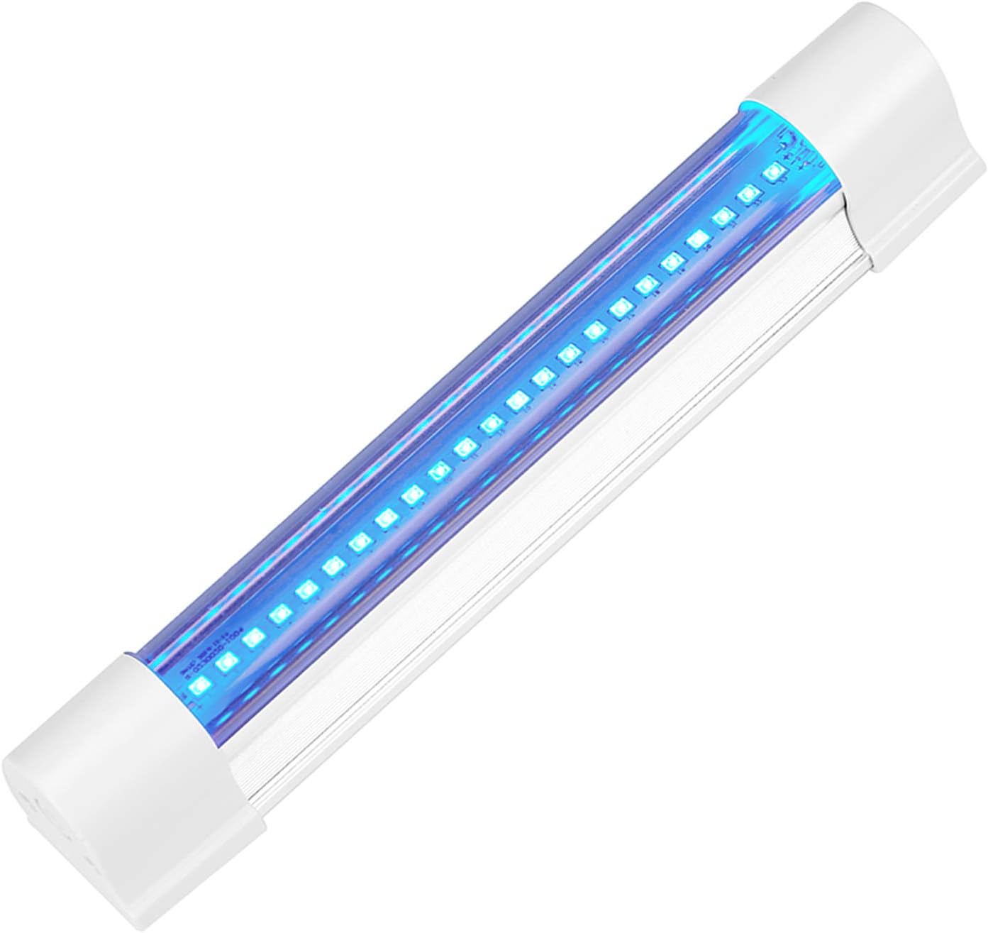UV Germicidal Light, Wireless UV Disinfection lamp 60W, Hand-held Portable, with Magnet, Rechargeable, 3 Brightness adjustments, with Rope (No Ozone)