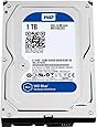 WD Blue 1TB SATA 6 Gb/s 7200 RPM 64MB Cache 3.5 Inch Desktop Hard Drive (WD10EZEX)