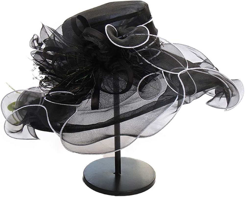 ladies navy wedding hats