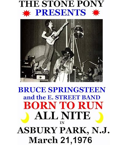 Amazon.com: BRUCE SPRINGSTEEN REPLICA 1976 CONCERT POSTER: Posters