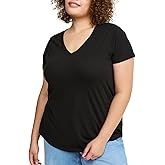 Torrid Women's Plus Size Girlfriend Signature Jersey Vneck Tee
