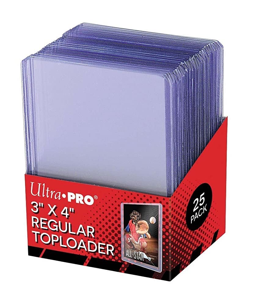 Ultra Pro 1000 Regular Series Toploaders 3" x 4" Suitcase (Pack of 1000)