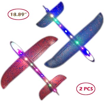 rainbow airplane toy