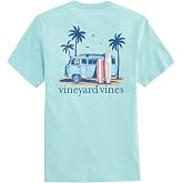 vineyard vines Pup and Surf Van Short Sleeve Tee