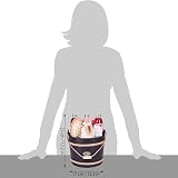 BRUBAKER Cosmetics Wooden Pail Spa Bath Gift Set Cranberry 9 Pieces Natural view 7