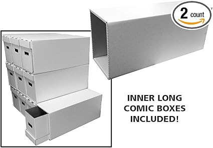 Amazon Com Long Comic Book Storage Box House Long Comic