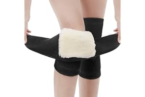 Cashmere Knee Length Adjustable Cashmere Knee Protector Knee Pads