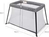 BABYLO Babylo Liteway Lightweight Travel Cot Grey Mélange view 2
