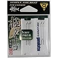 Gamakatsu KIWAME TANAGO Hook with 3cm Tetoron #100 5pcs