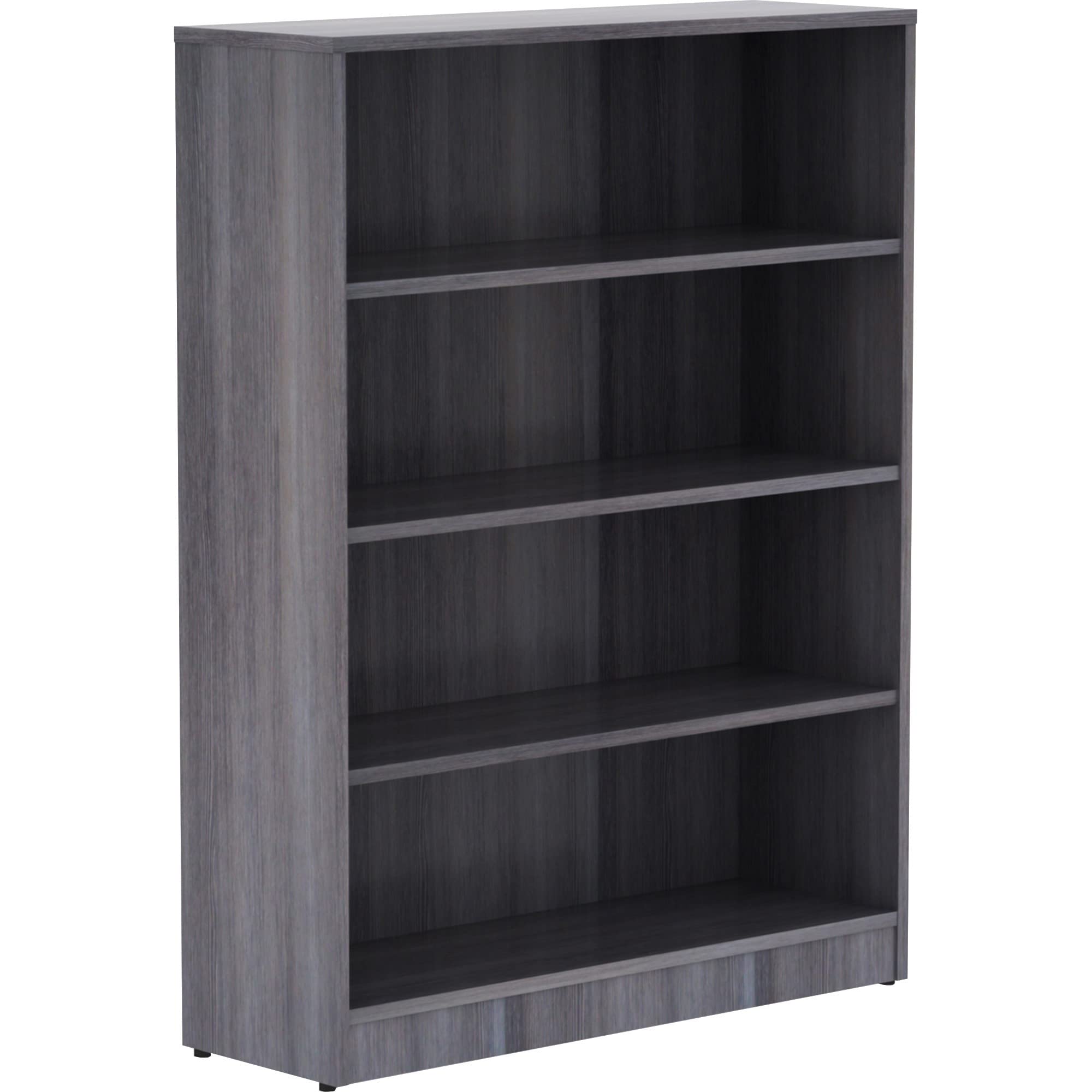 Photo 1 of ***Factory seal****
***Box damage****

Lorell Weathered Charcoal Laminate Bookcase 48"x36"