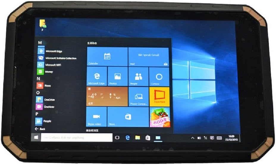 Highton 8'' windows10 3G Field Rugged Tablet PC Waterproof IP68 Outdoors Tablet with WiFi
