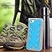 POETIC Revolution X-form Design Shock Resist Hybrid Back Case with Built-In Screen Protector for iPhone SE / 5S / 5 – Blue/Gray
