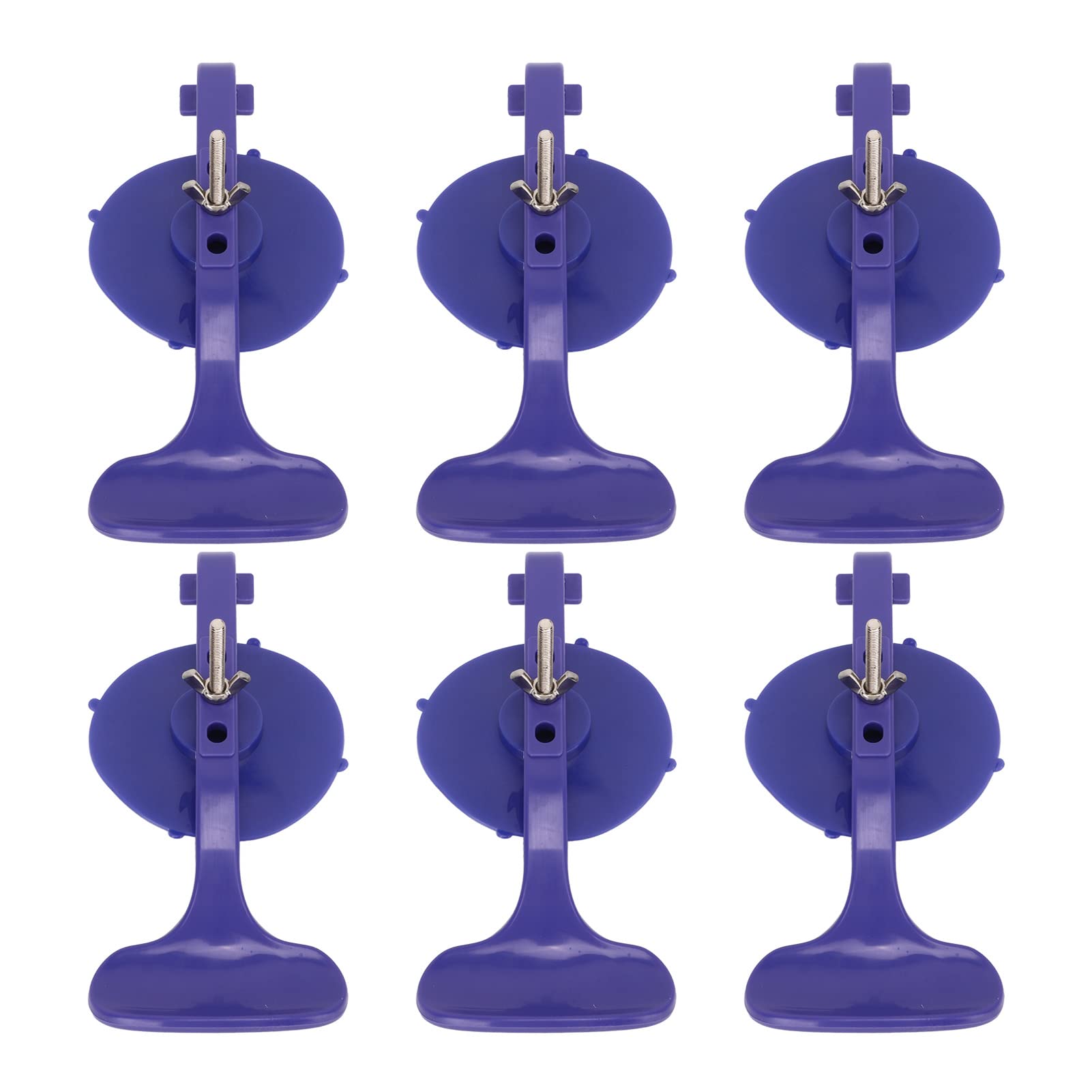 Windshield Repair Tool, Suction Cup Glass Holder Tightly Fixed 6 Pcs Strong Clamping Force Large Contact Easy To Operate for Household