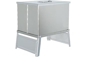 Green Trail Portable Smoker - 100% Stainless Steel - Two levels