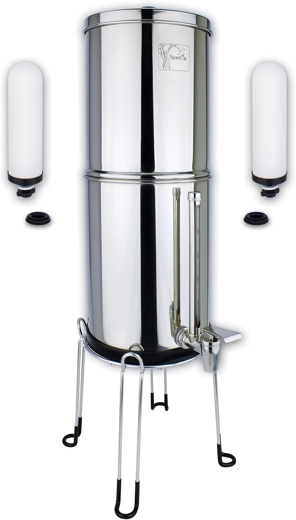 NEWTON 6L Gravity Water Filter System Fluoride Heavy Metal Removal Stand Tap