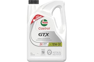Castrol GTX 10W-30 Conventional Motor Oil, 5 Litres | Made in Canada