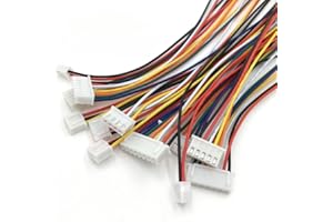 5Sets JST XH2.54 XH 2.54mm Wire Cable Connector 2 Pin Male and Female Plug Socket 10cm Wire Length 26AWG Clever Treatment