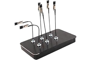 predolo Model Painting Stand Base Holder with Bendable Alligator Clip for Spraying Practical Models Hobby Accessory Paint Sta