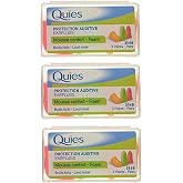 Quies - Protection Auditive - Foam Earplugs 35dB - x 6 Pairs by Quies