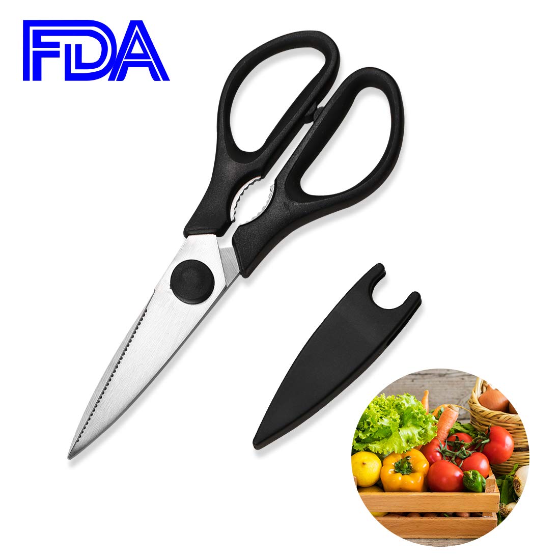 Best Kitchen Shears Non Serrated