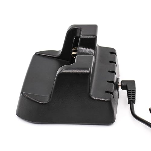 Chargeur Double Pour Batteries Radio Scanreco, Fasse, FBS590, EFFER, Fassi - Socle + Câble USB-C