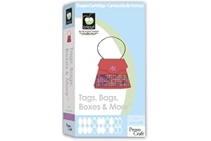 Provo Craft Cricut Shapes Cartridge-Tags, Bags, Boxes & More